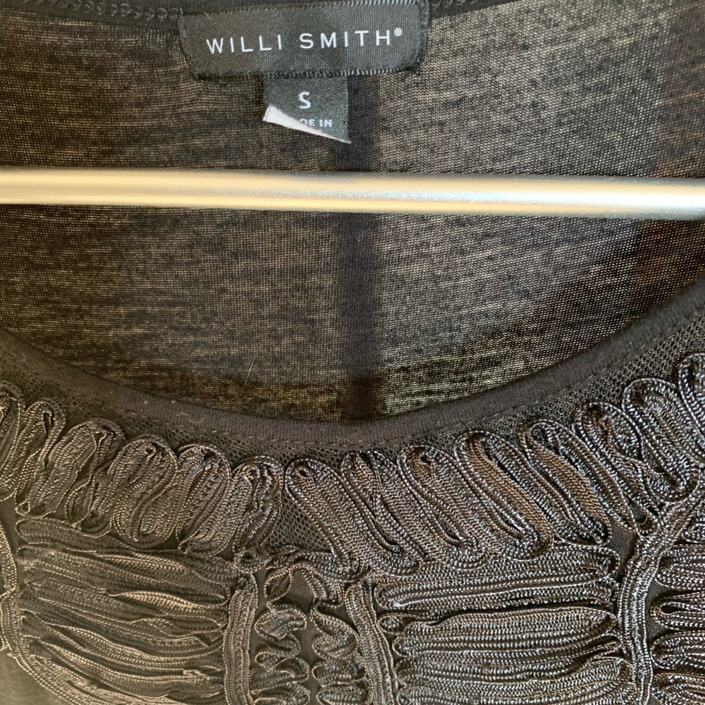Willi Smith Black Sleeveless Tank size Small